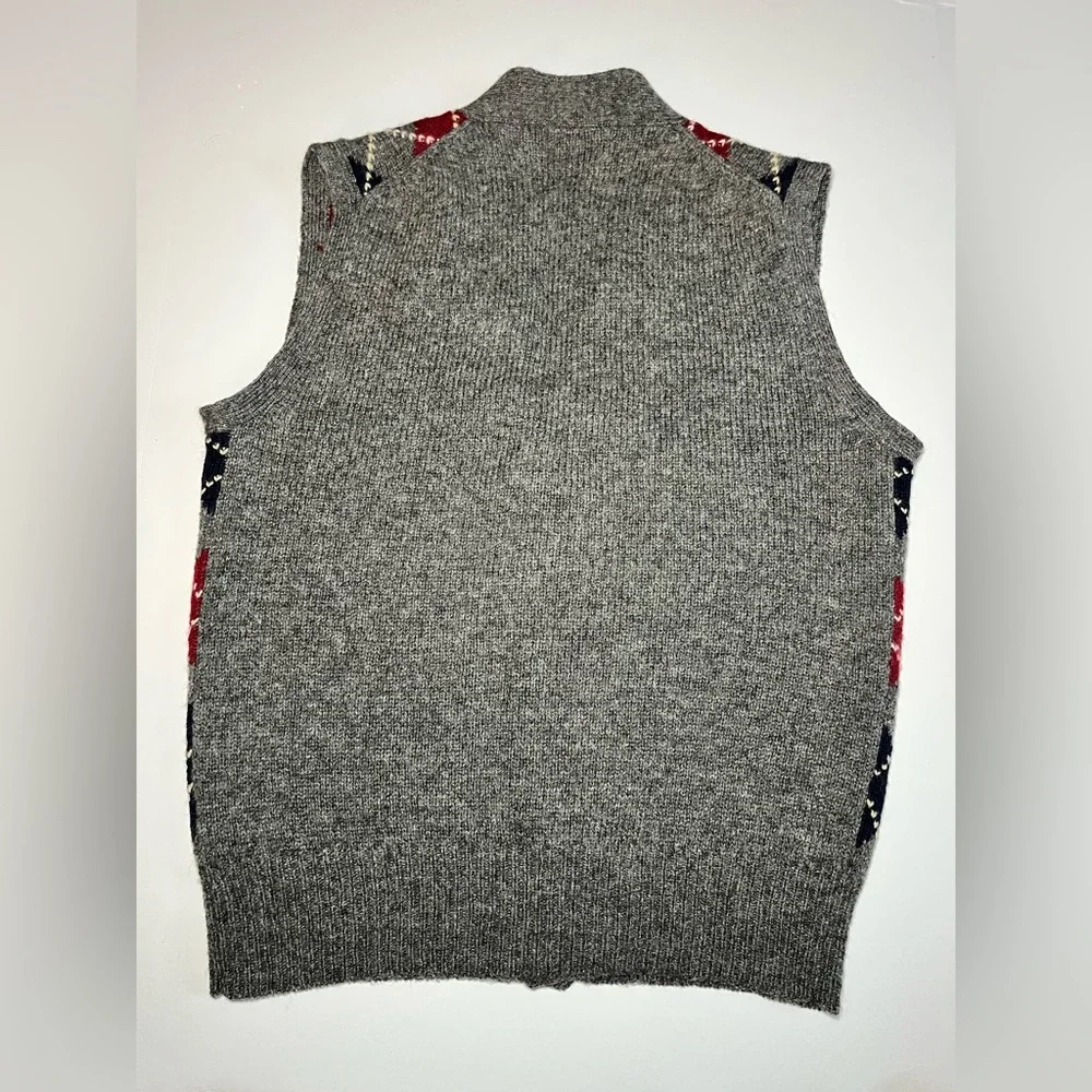 Vintage Byford Shetland Wool Arygle Vest Mens Medium Grandpacore Preppy
